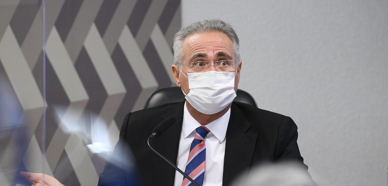 Renan Calheiros, relator da CPI da Covid