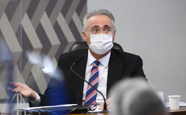 Renan Calheiros, relator da CPI da Covid