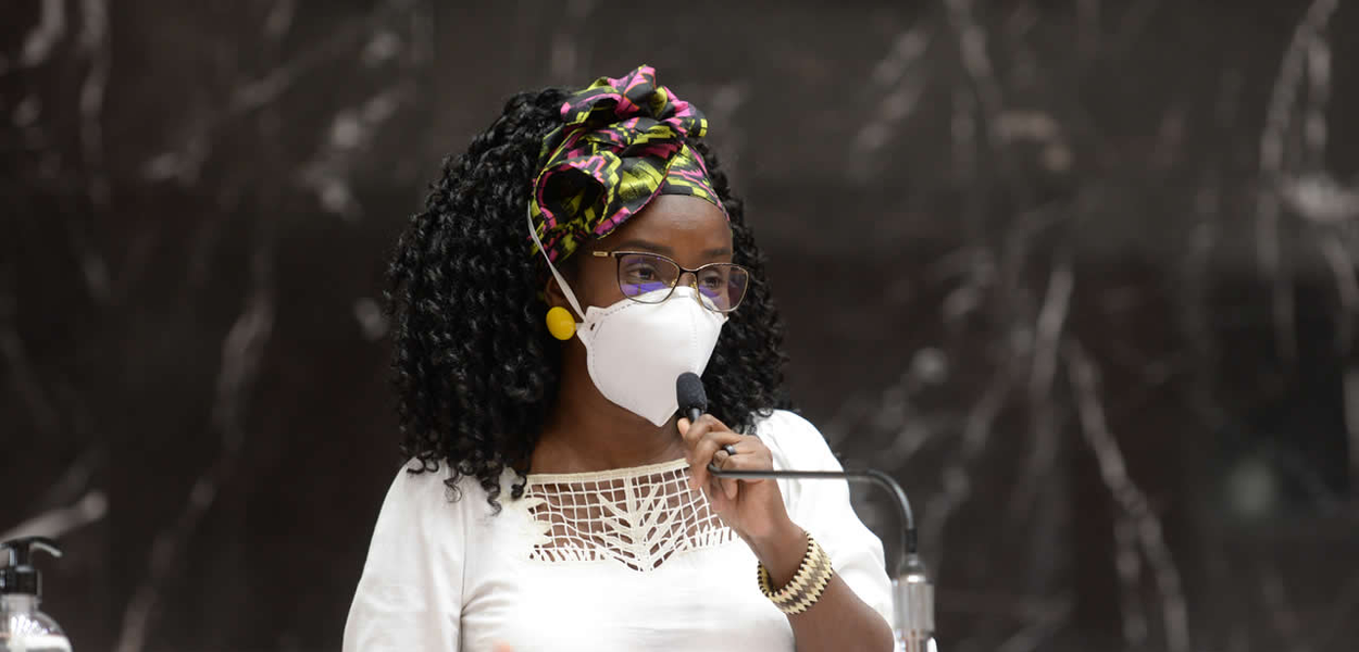 Deputada estadual Andreia de Jesus (PSOL)