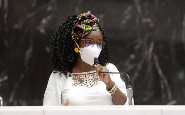 Deputada estadual Andreia de Jesus (PSOL)