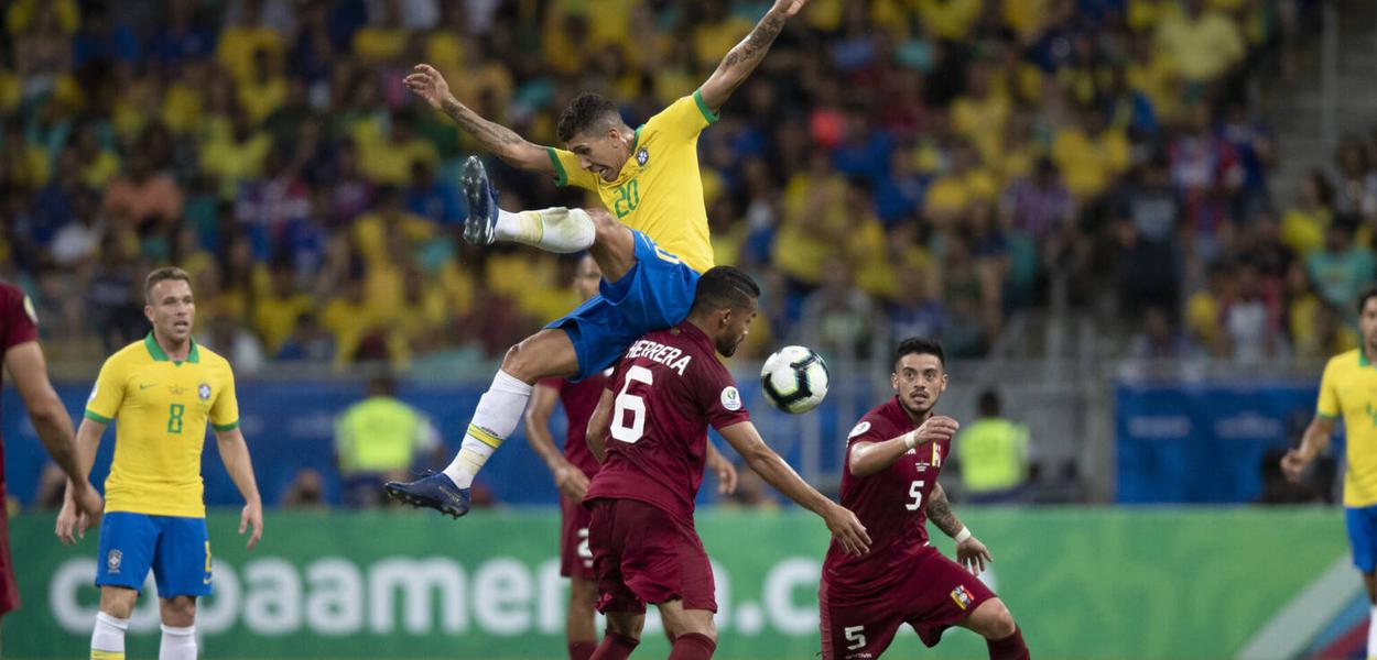 Brasil x Venezuela na Copa América 2019