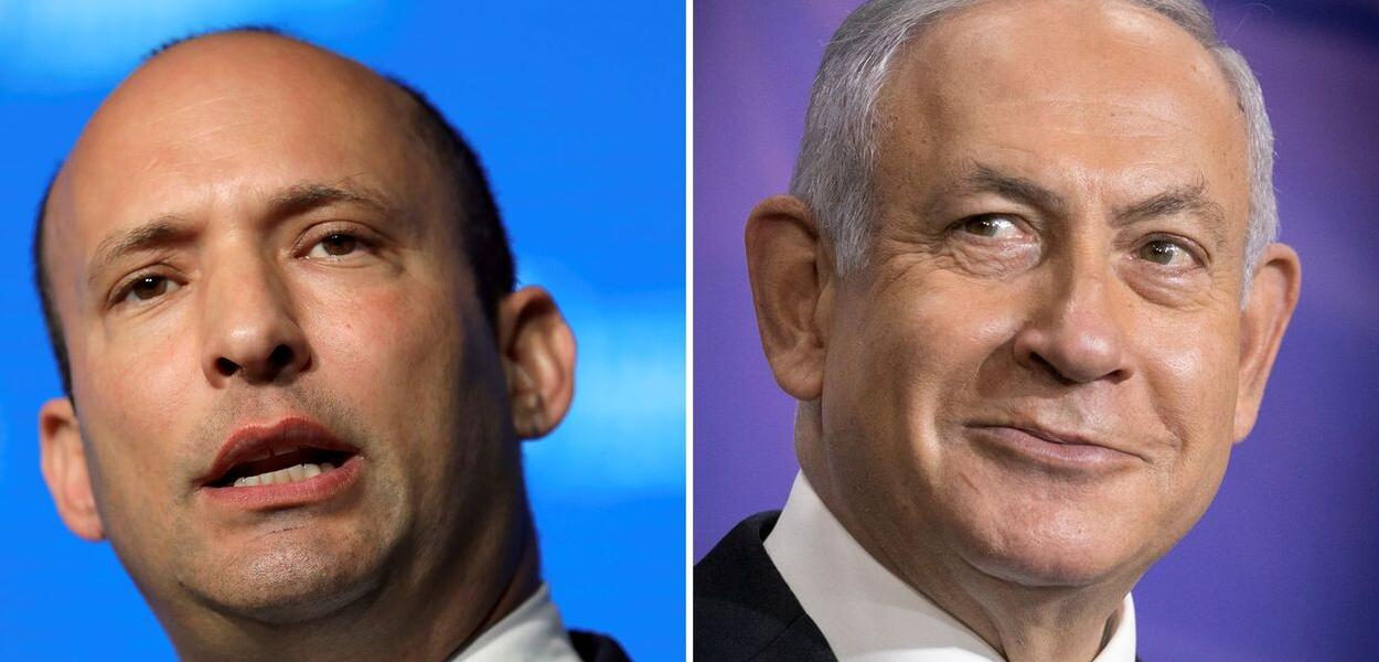 Naftali Bennett e Benjamin Netanyahu