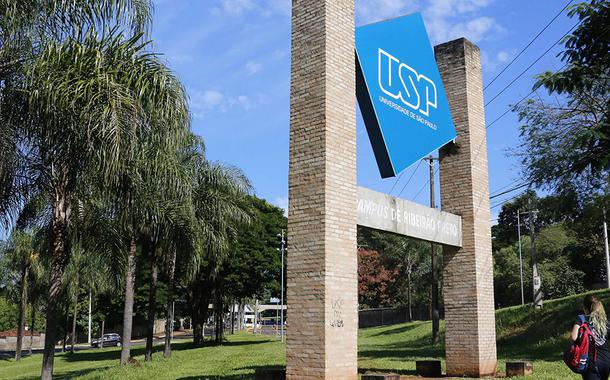 Fachada USP – Campus Ribeirão Preto