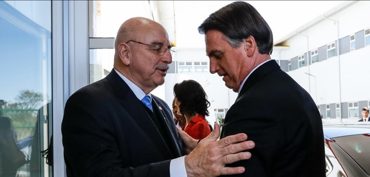 Osmar Terra e Jair Bolsonaro