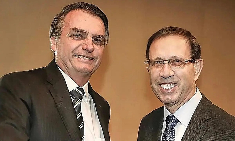 Jair Bolsonaro e Carlos Wizard