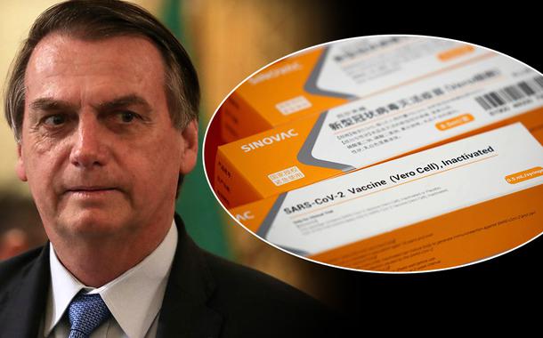 Jair Bolsonaro e a vacina Coronavac