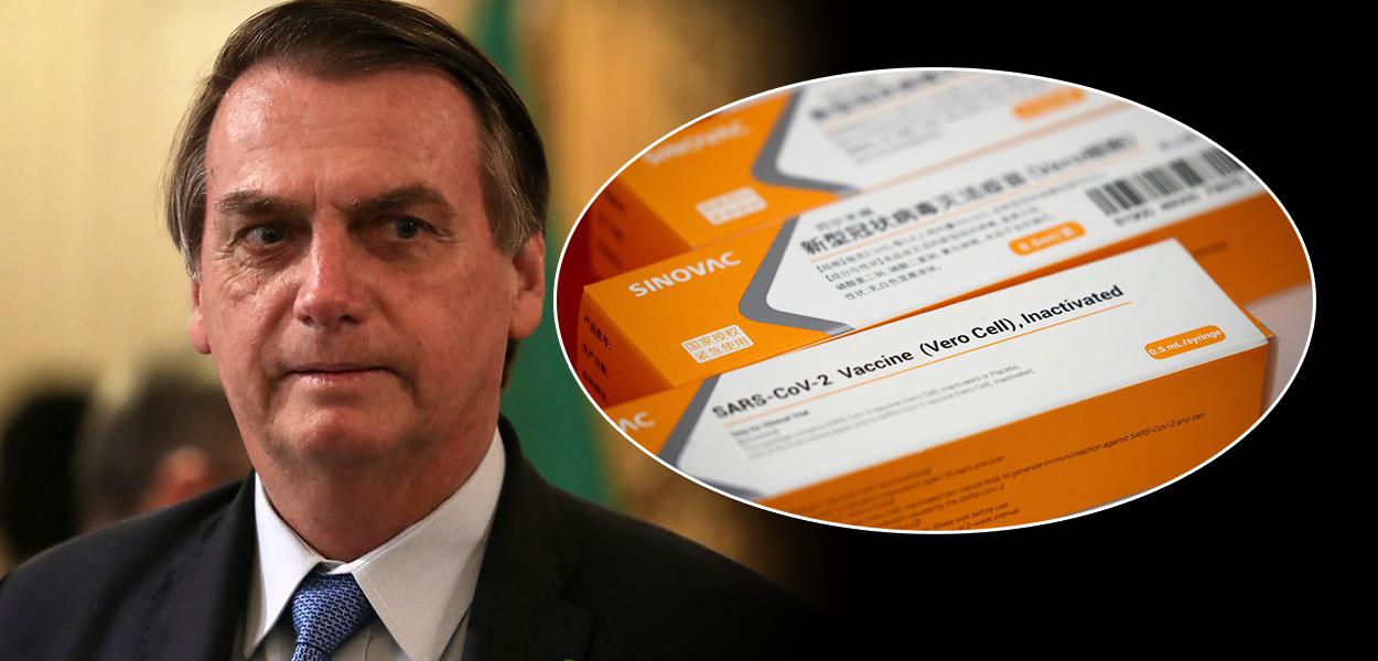 Jair Bolsonaro e a vacina Coronavac