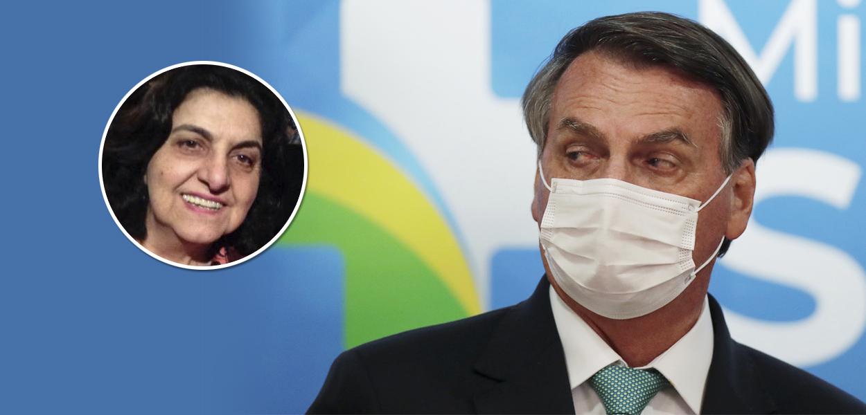 Rosângela Bittar e Jair Bolsonaro