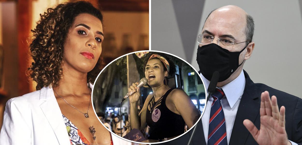 Anielle Franco. Marielle Franco e Wilson Witzel