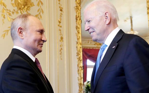 Vladimir Putin e Joe Biden