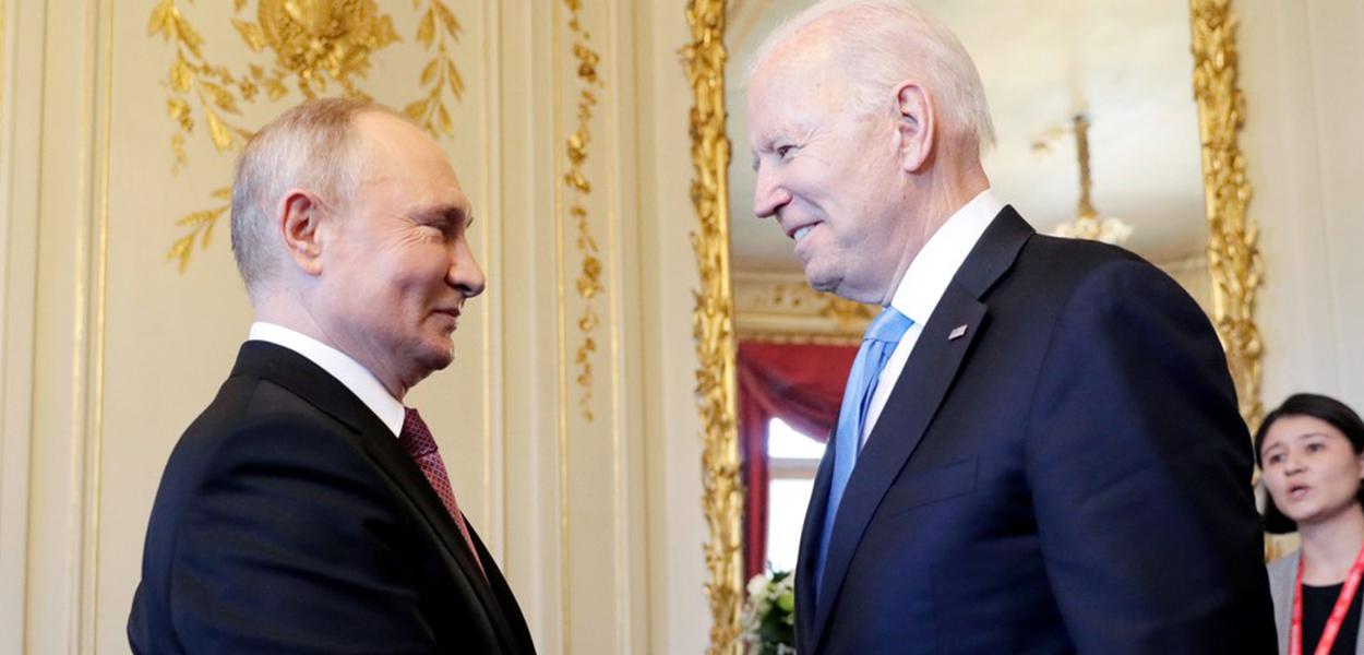 Vladimir Putin e Joe Biden