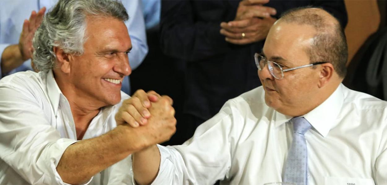 Ronaldo Caiado e Ibaneis Rocha
