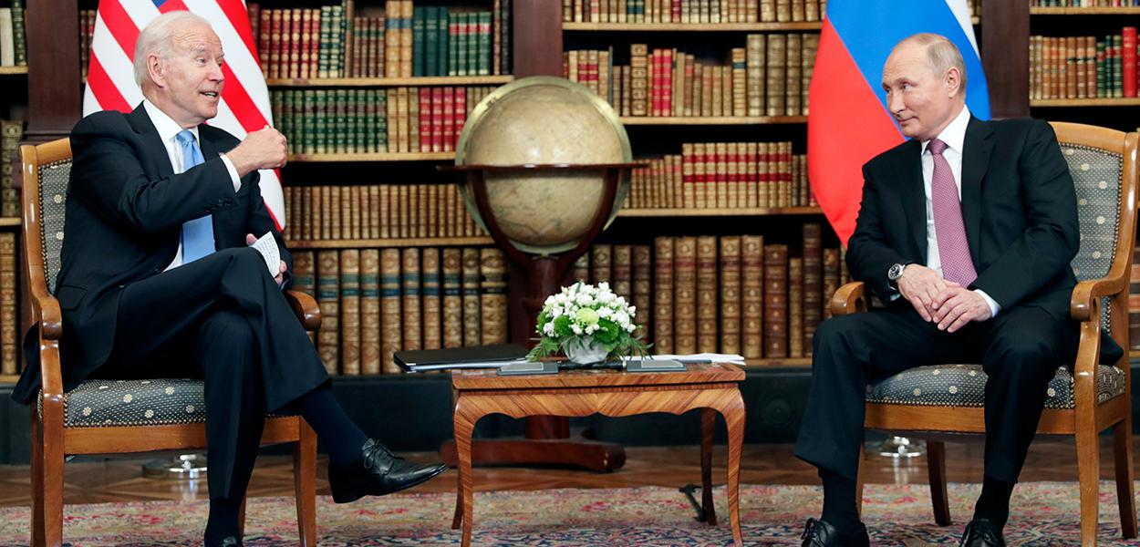 Biden e Putin conversam em Genebra
