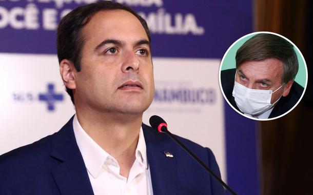 Paulo Câmara e Jair Bolsonaro