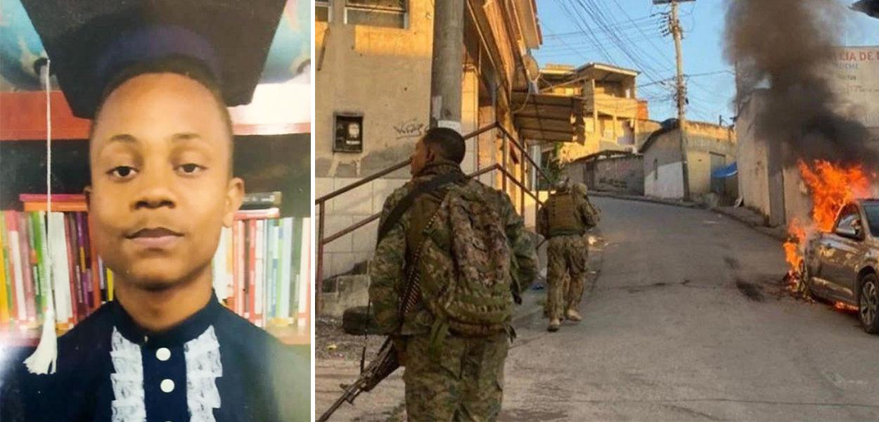 Adolescente Thiago da Conceição