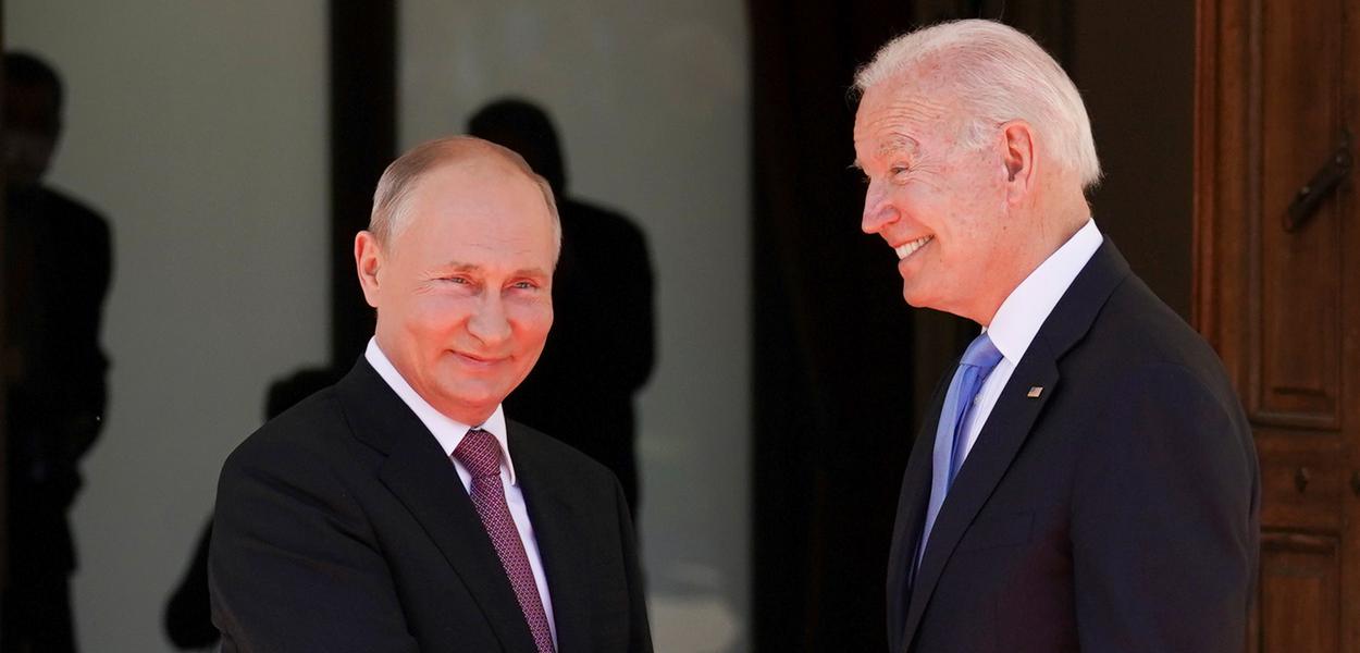 Vladimir Putin e Joe Biden