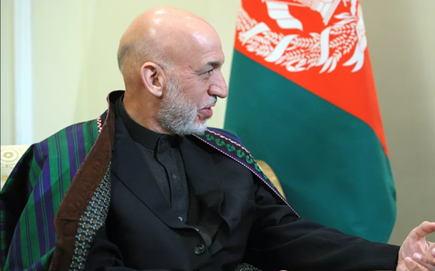 Ex-presidente do Afeganistão Hamid Karzai