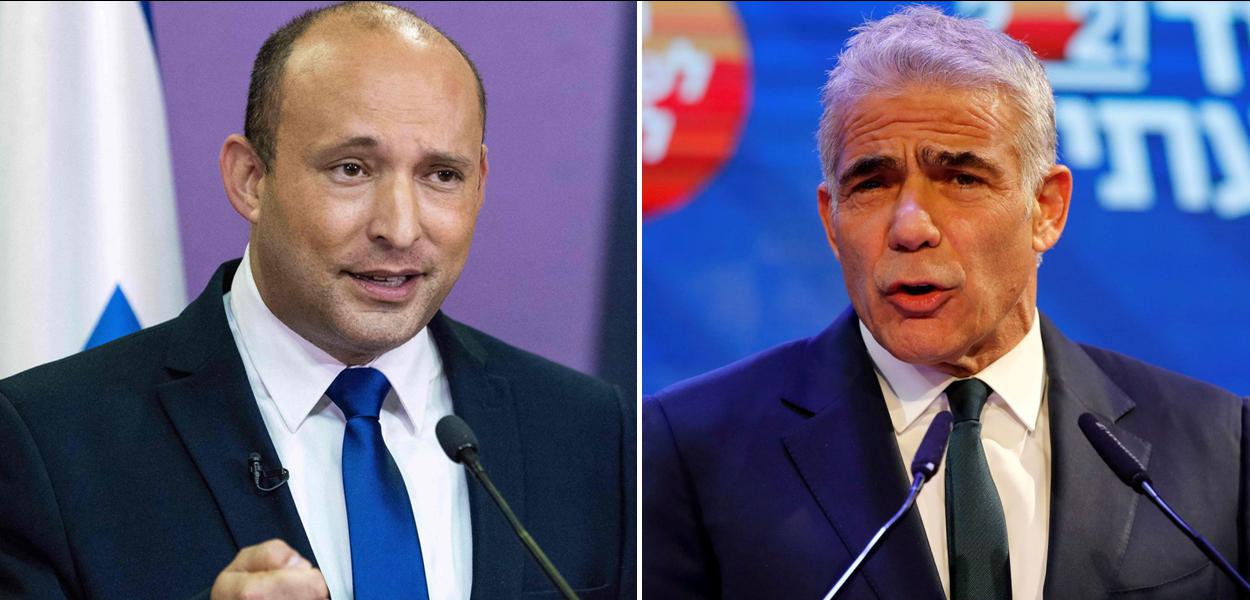 Naftali Bennett e Yair Lapid