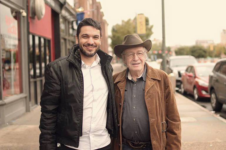 Mauro Ventura e Olavo de Carvalho