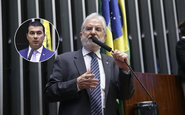 Deputados Luís Miranda (DEM-DF) e Ivan Valente (PSOL-SP)