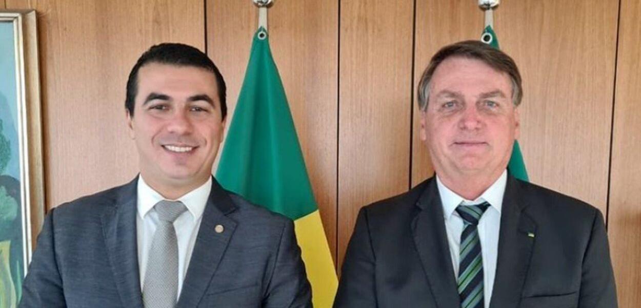 Luis Miranda e Jair Bolsonaro