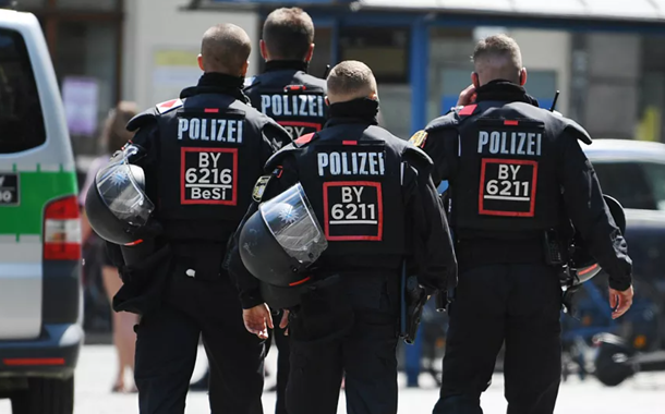 Policiais na Alemanha
