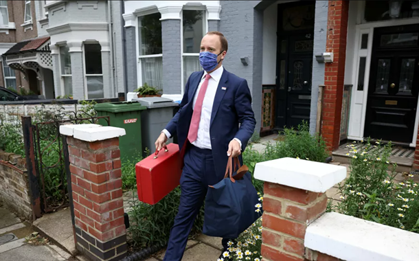 Matt Hancock, ex-ministro da Saúde britânico