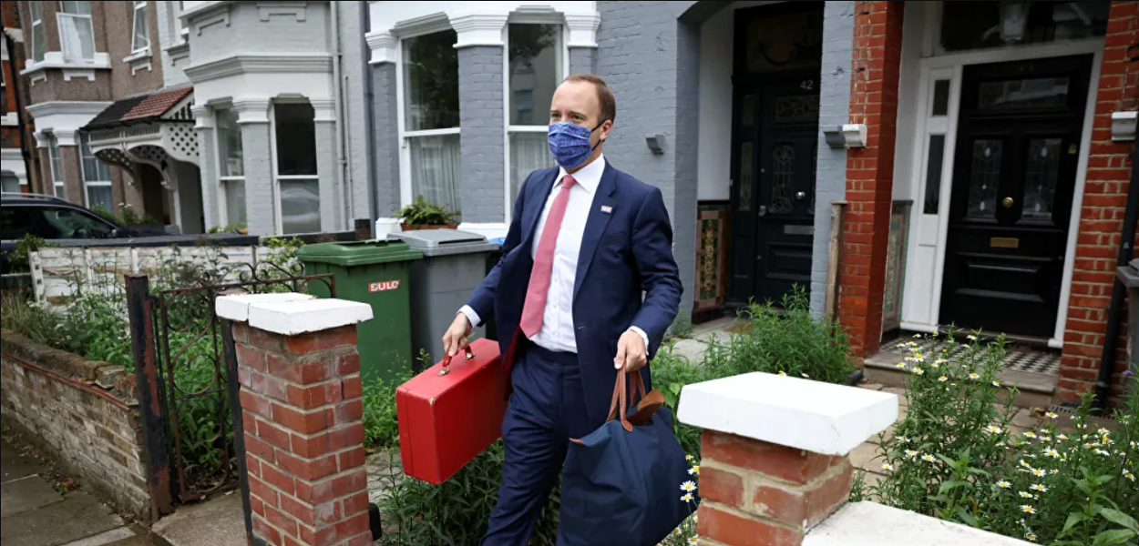 Matt Hancock, ex-ministro da Saúde britânico