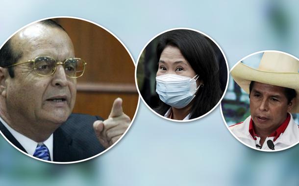 Vladimiro Montesinos, Keiko Fujimori e Pedro Castillo