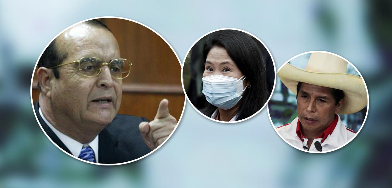 Vladimiro Montesinos, Keiko Fujimori e Pedro Castillo