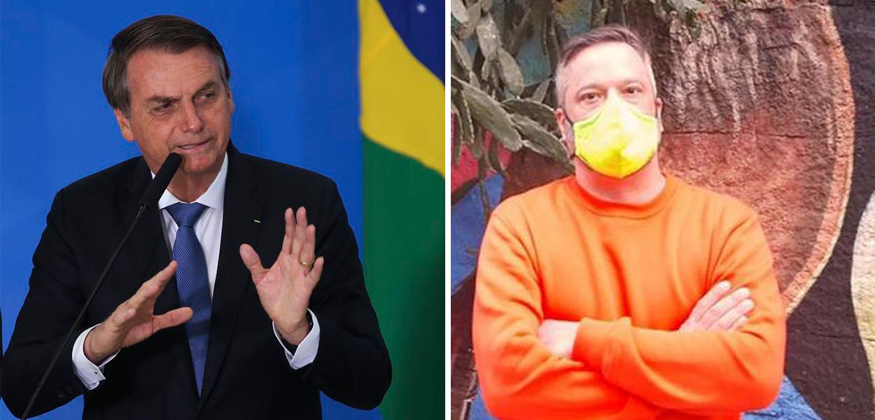 Jair Bolsonaro e Gustavo Bernardes