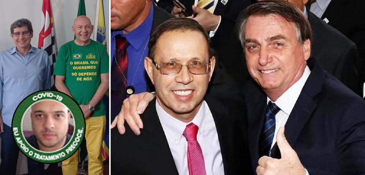 Prefeito de Porto Feliz, Luciano Hang, Wizard, Bolsonaro e o vereador Saulo