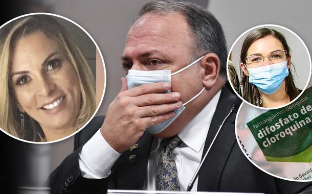 Andrea Barbosa, Eduardo Pazuello e a infectologista Laura Appi