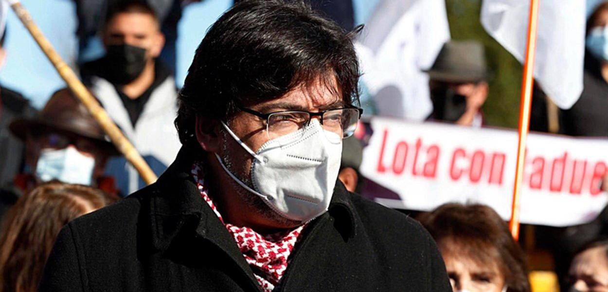 Daniel Jadue foi reeleito prefeito do município de Recoleta e é o favorito para disputar a presidência pela esquerda