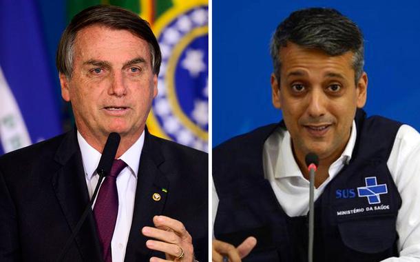 Jair Bolsonaro e Roberto Dias