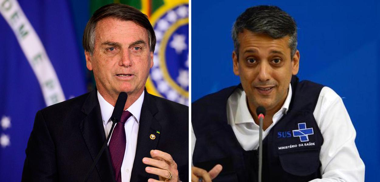 Jair Bolsonaro e Roberto Dias