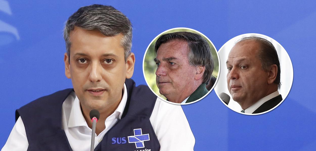 Roberto Dias, Bolsonaro e Ricardo Barros