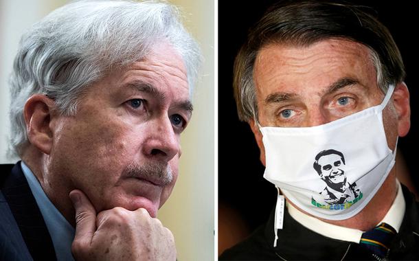 William J. Burns e Jair Bolsonaro