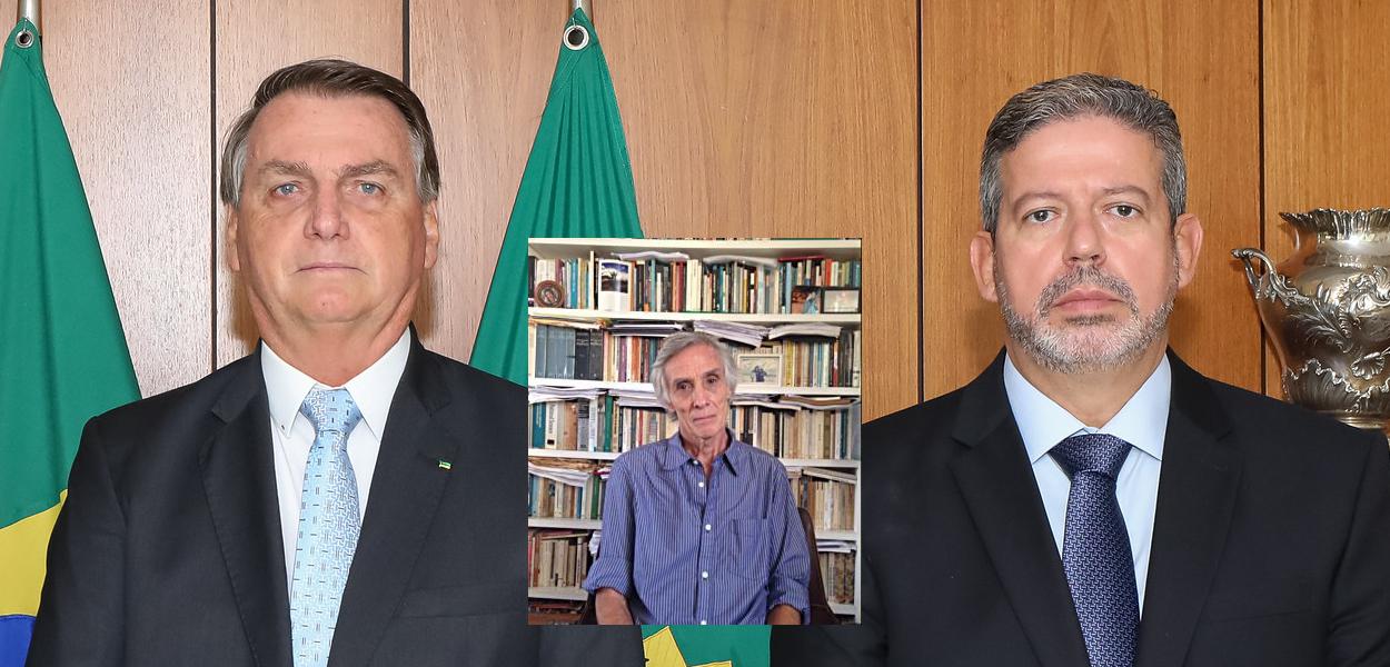 Jair Bolsonaro, José María Gómez e Arthur Lira