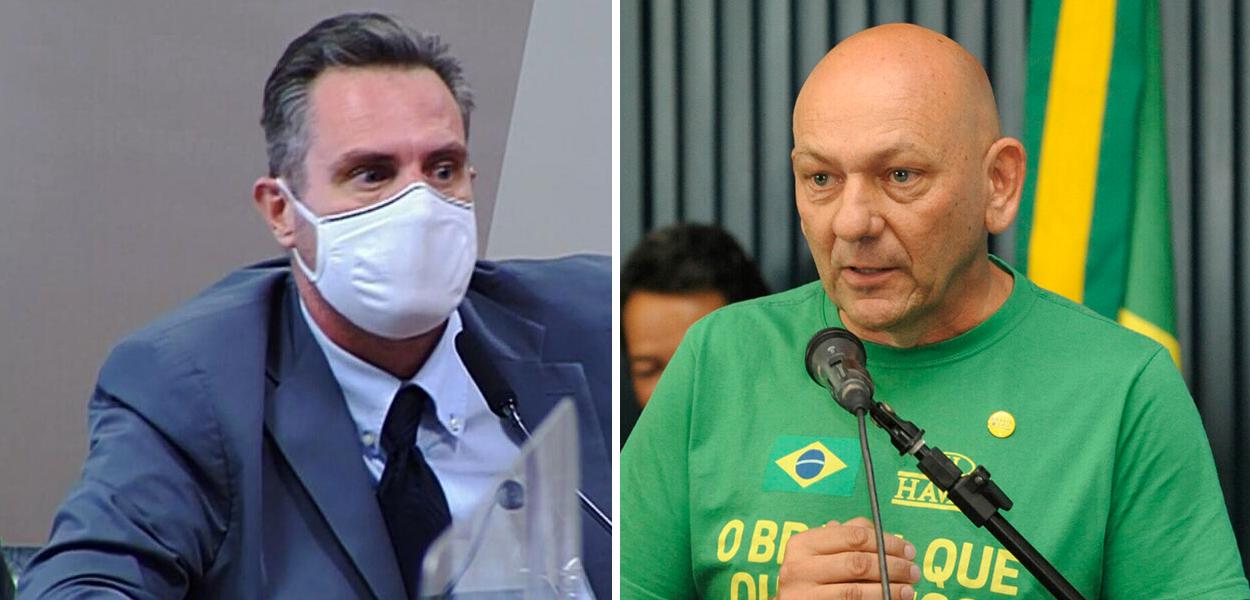 Luiz Paulo Dominghetti e Luciano Hang