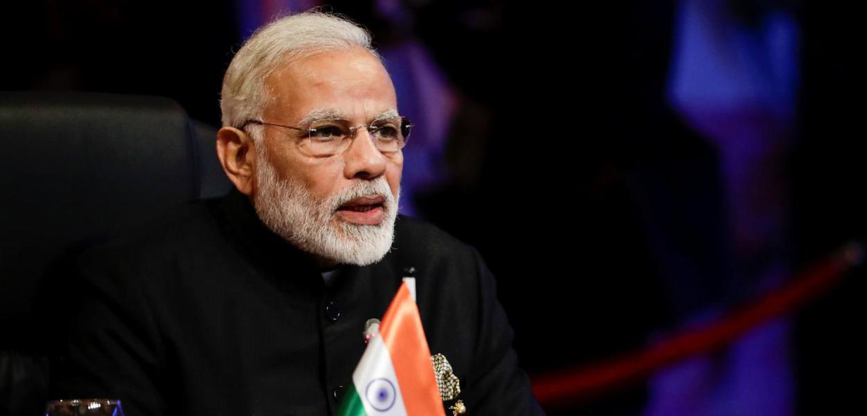 Narendra Modi, primeiro-ministro da Índia