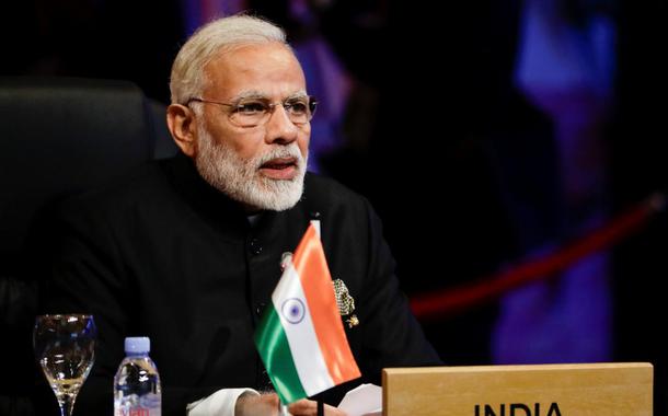Narendra Modi, primeiro-ministro da Índia
