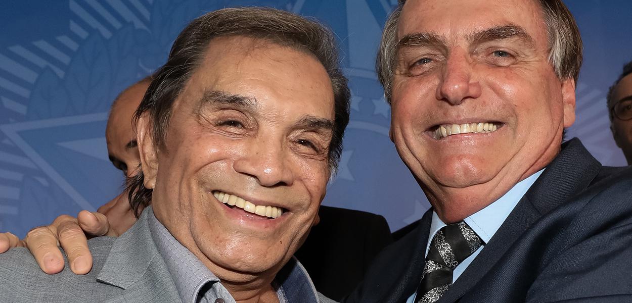 Dedé Santana e Jair Bolsonaro