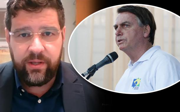 Marcelo Uchôa e Jair Bolsonaro