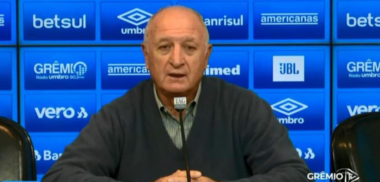 Técnico Luiz Felipe Scolari