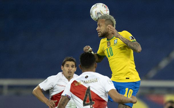 Brasil x Peru pela semi final da Copa América 2021