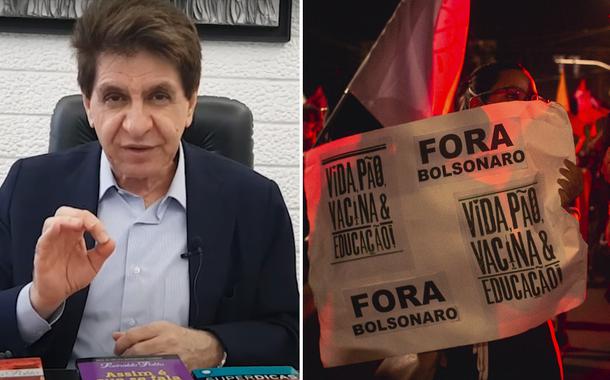 Colunista Reinaldo Polito e ato pelo Fora Bolsonaro