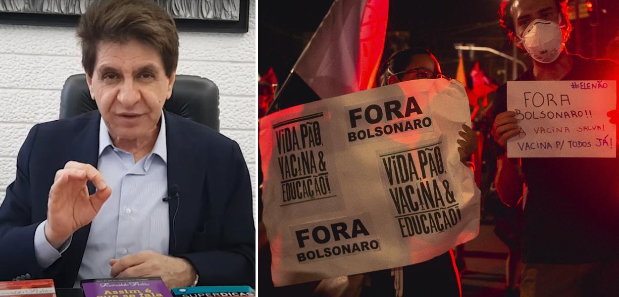 Colunista Reinaldo Polito e ato pelo Fora Bolsonaro