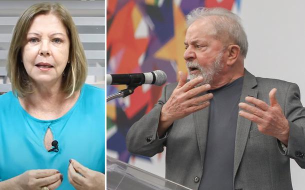 Eliane Cantanhêde e Lula