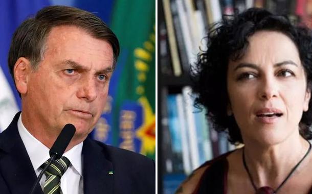 Jair Bolsonaro e Marcia Tiburi
